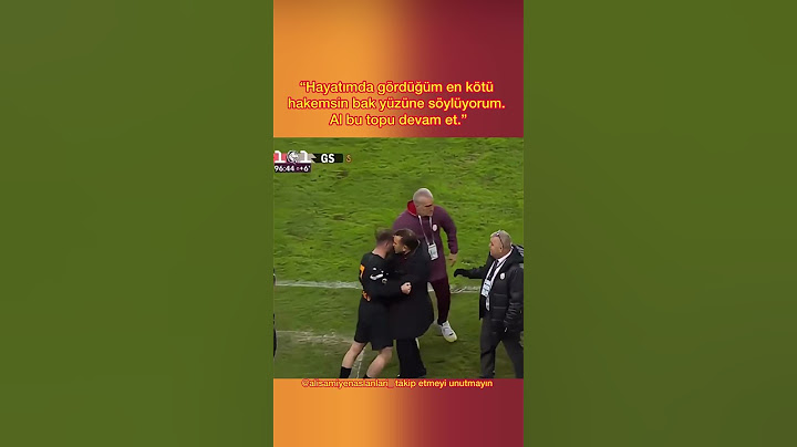 Kerem Aktürkoğlu’ndan Zorbay Küçüğe ;“Hayatımda gördüğüm en kötü hakemsin #galatasaray #keşfet