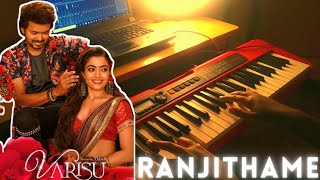 Ranjithame Song Piano Cover l Varisu l Thalapathy Vijay l Rashmika Mandanna l Thaman