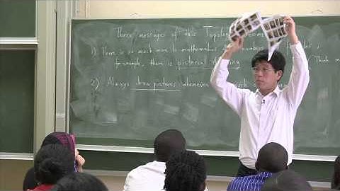 Topology & Geometry - LECTURE 01 Part 02/02 - by Dr Tadashi Tokieda