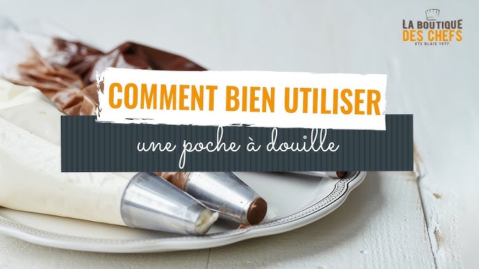 La poche à douille : nos conseils pour bien l'utiliser