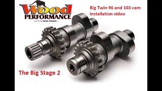 Big Twin 96 and 103 Cam install Stage 2 make your harley fast