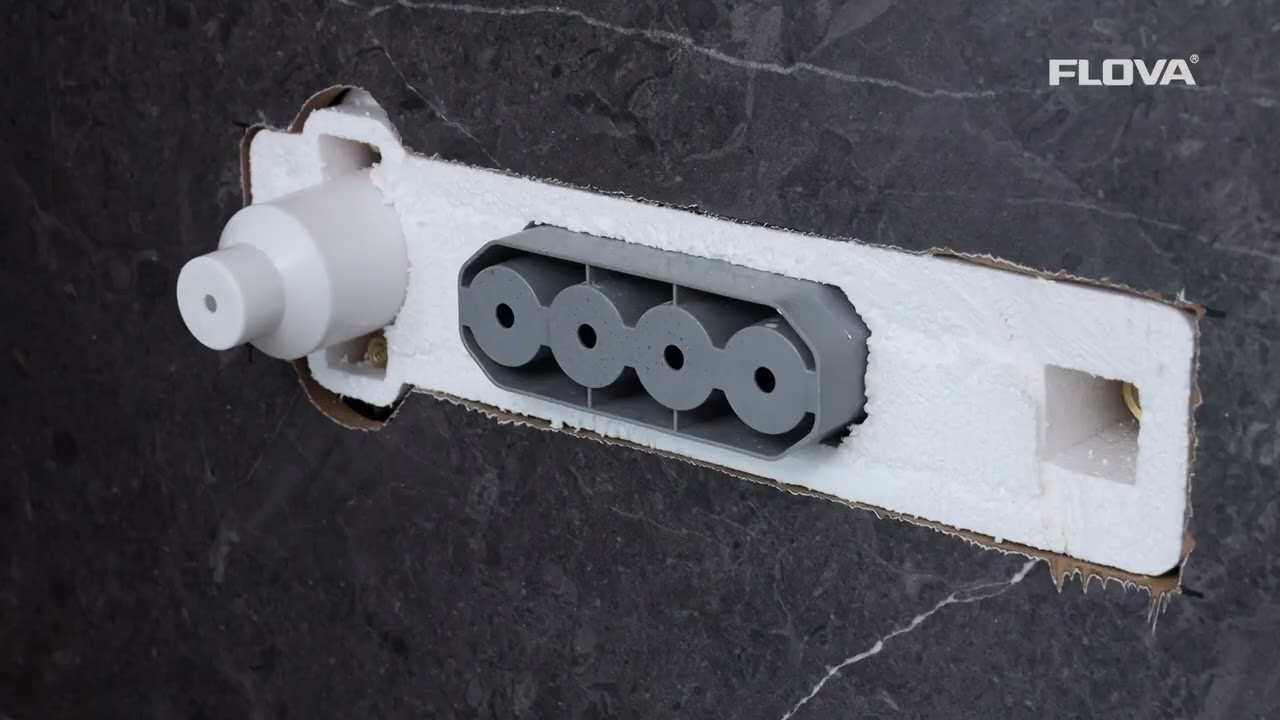 【真人现场操作】怎么安装暗装恒温淋浴花洒 吊顶式顶喷花洒安装教程