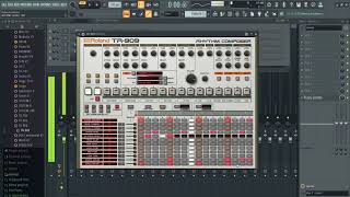 playing around with the Roland Cloud TR-909