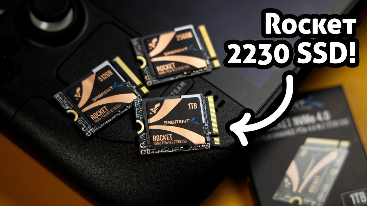 SABRENT Rocket 2230 NVMe 4.0 512GB High Performance PCIe 4.0 M.2