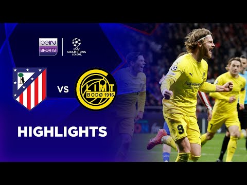 COR33 x 8728slots - Atletico Madrid 1-2 Bodø/Glimt | Champions League 25/26 Match Highlights