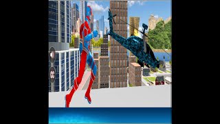 Robe hero vice town rope hero game rope hero game video rope hero police robot gameplay screenshot 1