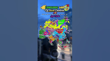 Language map in asian countries #foryou #map #mapping #mapguide #fyp #viral #short #youtube #tiktok