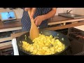 Омлет без яиц, готовится из соевого творога - ТОФУ (веган рецепт)