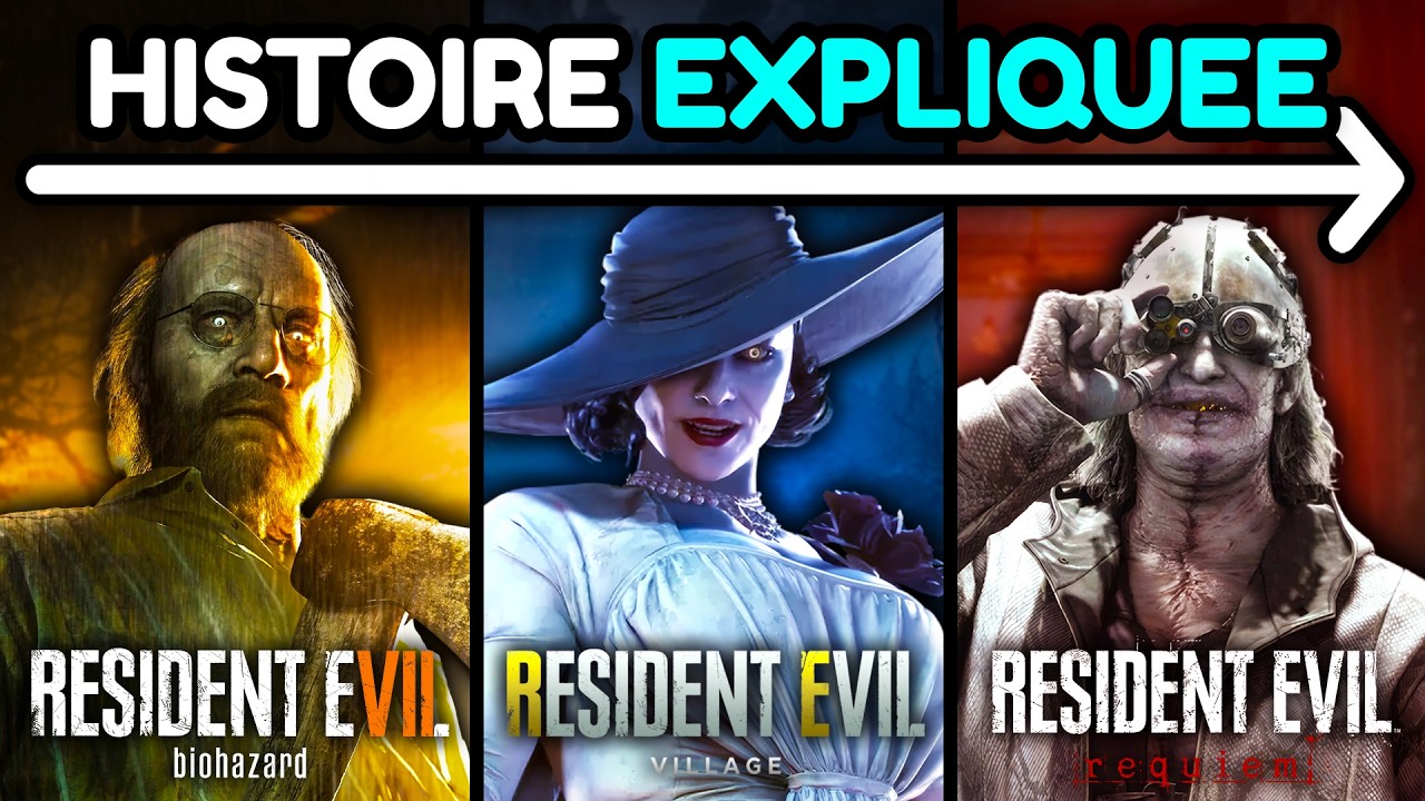 J'ai FINI TOUS les NOUVEAUX RESIDENT EVIL (Histoire Expliquée)