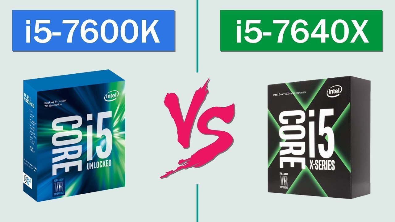 Intel Core I5 7640X Vs I5 7600K Test In 5 Games Full HD YouTube 