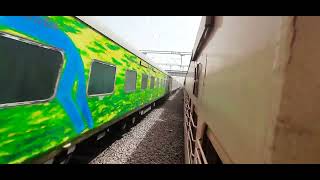 22472 Intercity | दिल्ली के रोहिल्ला से लालगढ़ #youtube #shorts #ytshots #intercityexpress #train