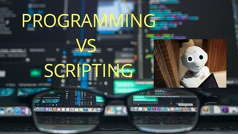 Difference Between Programming and Scripting Languages -Part1