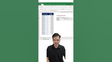 81  Cách tìm giá trị lớn nhất và nhỏ nhất theo điều kiện trong excel #excel #Hocexcel #Tinhocvanphon