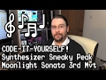 Code-It-Yourself Synthesizer Sneak Peak (Moonlight Sonata 3rd)