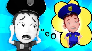 Police Officer Lost Color Kids Songs
