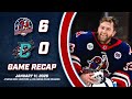 HIGHLIGHTS | Rock Lobsters (6), River Dragons (0) | Jan. 11, 2026 | FPHL
