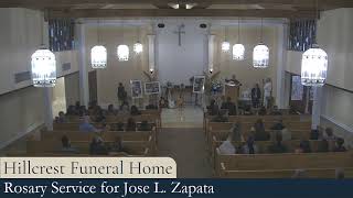 Rosary Service for Jose L. Zapata