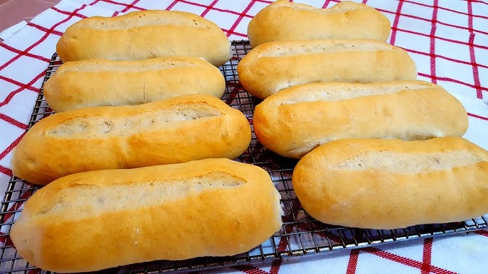 sandwich rolls (hoagie rolls) - Feeling Foodish
