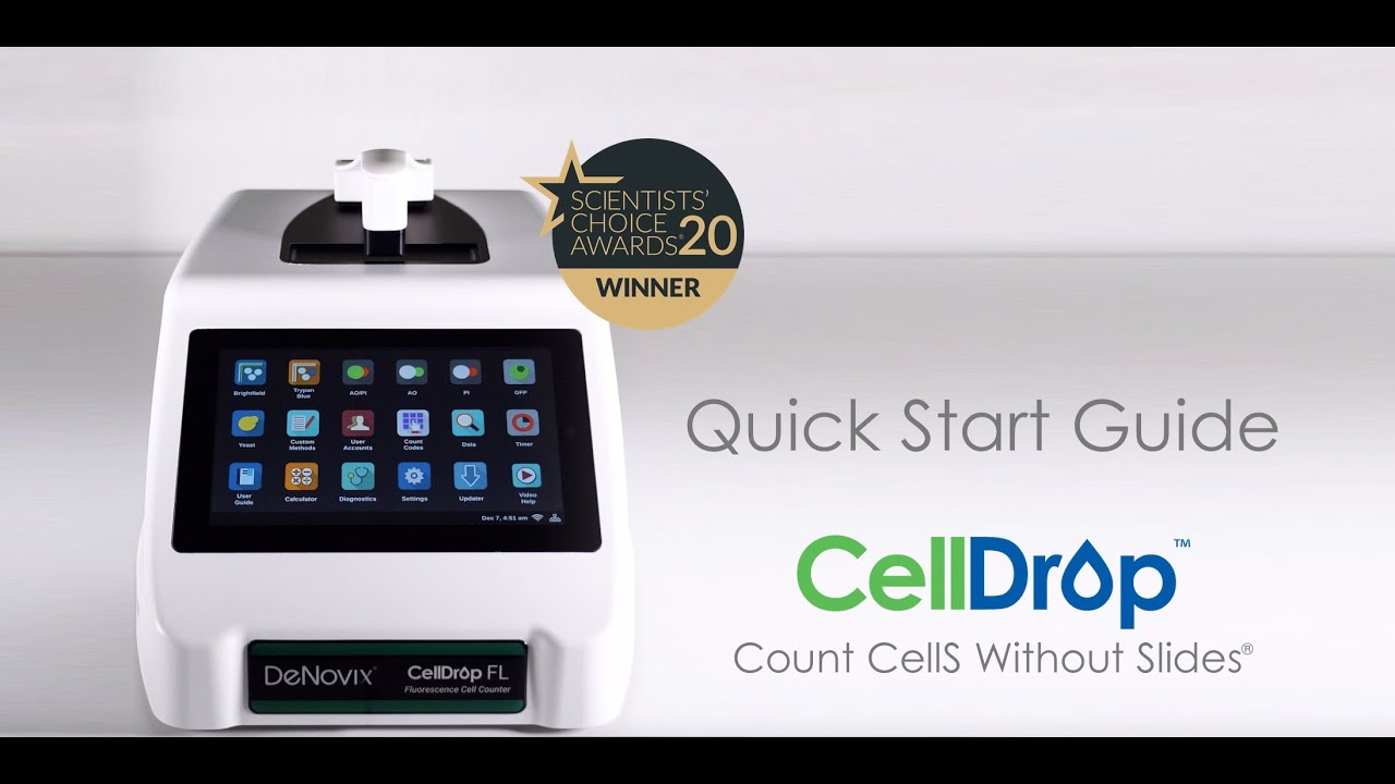 Quick Start Video Guide | Automated Cell Counters