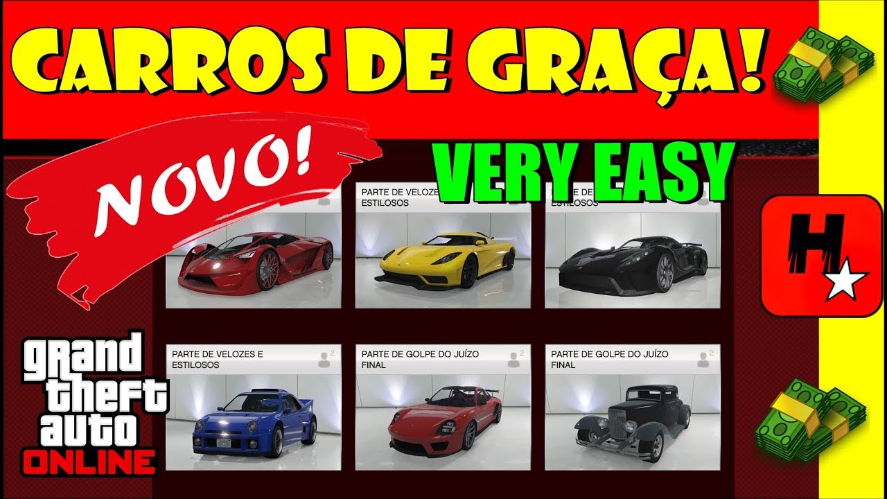 🔴Como Pegar Qualquer CARRO de GRAÇA no GTA 5 Online🏁 