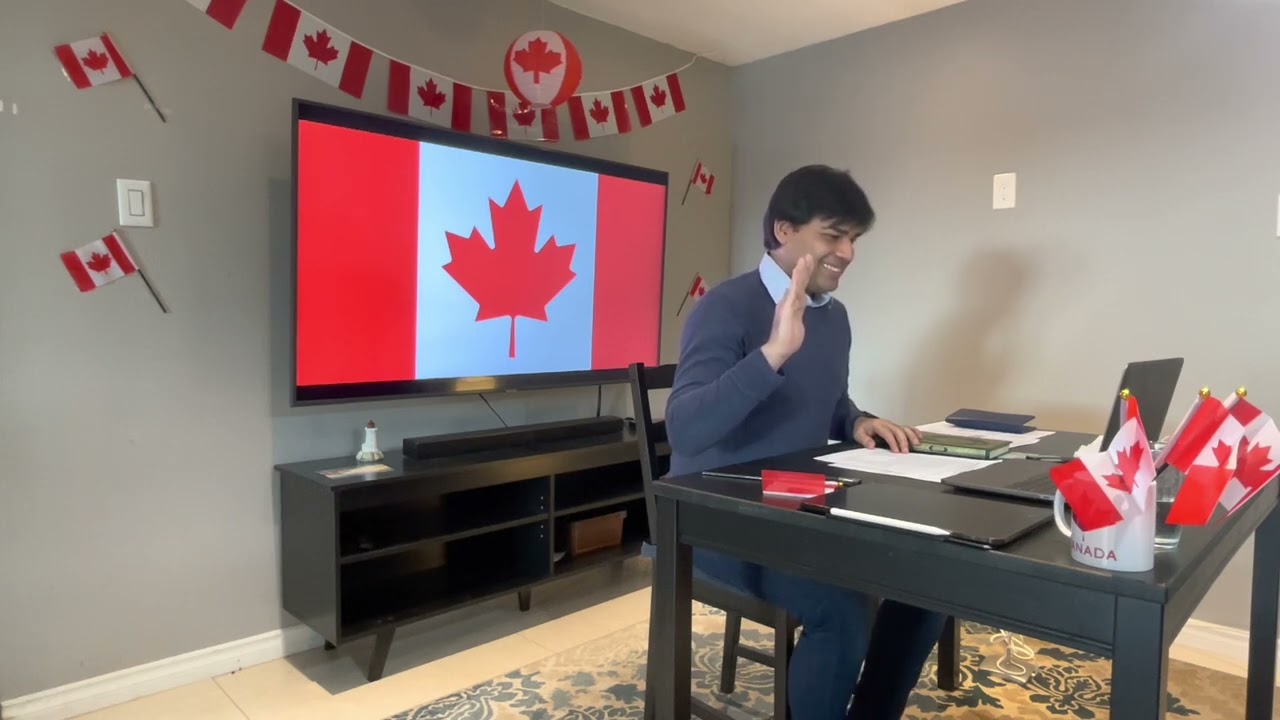 Canadian Citizenship Virtual Oath Taking Ceremony.