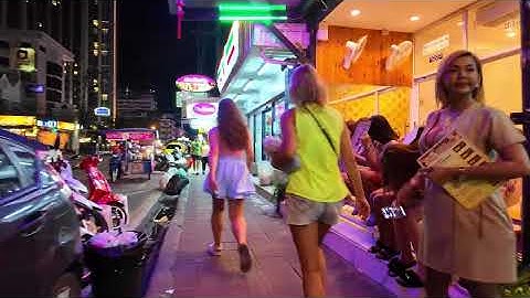 🇹🇭 [4K] Tree Town, Myth Night Town, Second Road - Pattaya Thailand October 2025