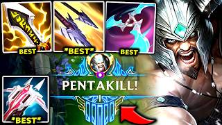 TRYNDAMERE TOP NEW BUILD.. 1V5 EASIER THAN EVER (PENTA KILL) - 2026 Tryndamere TOP Gameplay Guide