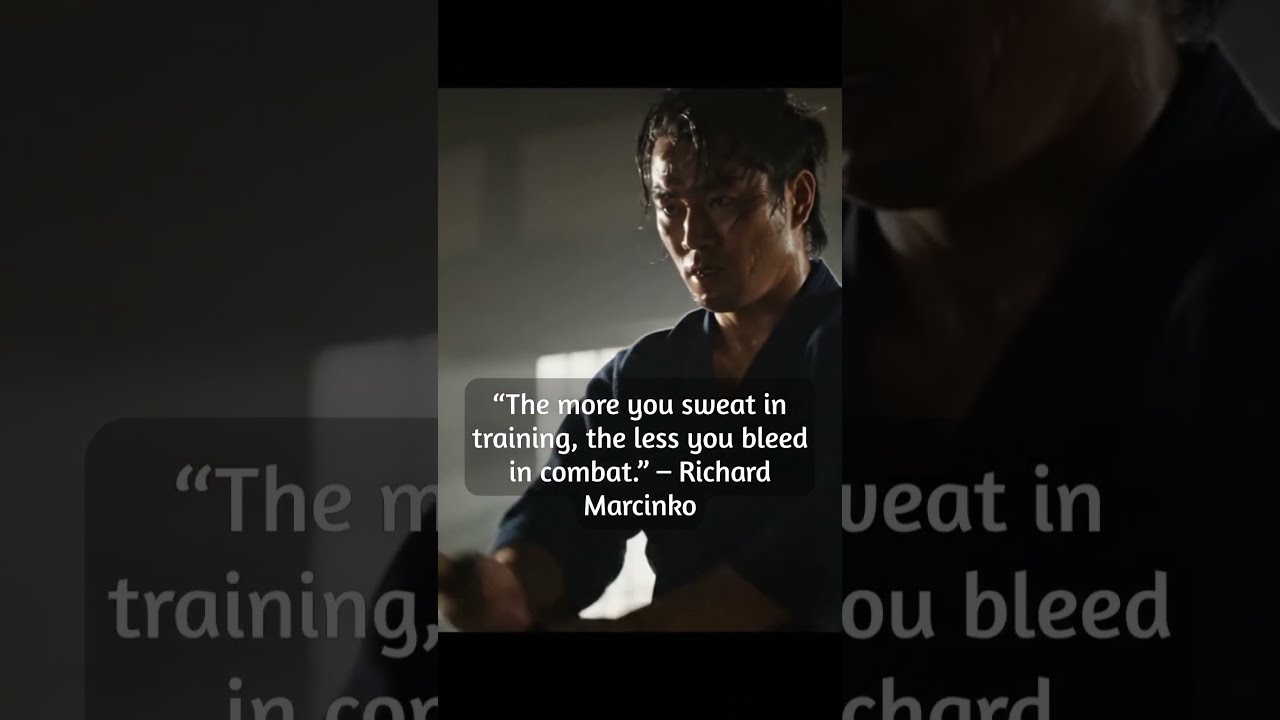  The More You Sweat In Training Less Bleed Combat Richard Marcinko