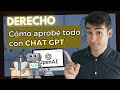 🔵DERECHO: como usar CHAT GPT para sacar SOBRESALIENTES
