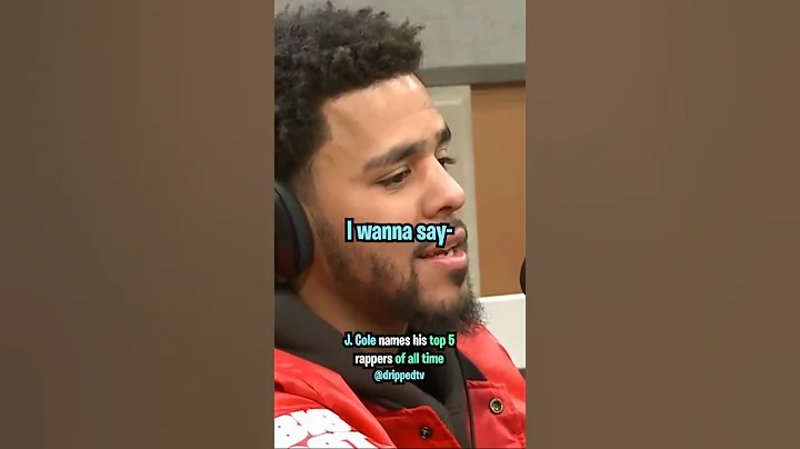 J. Cole Names His Top 5 Rappers of All Time 💯