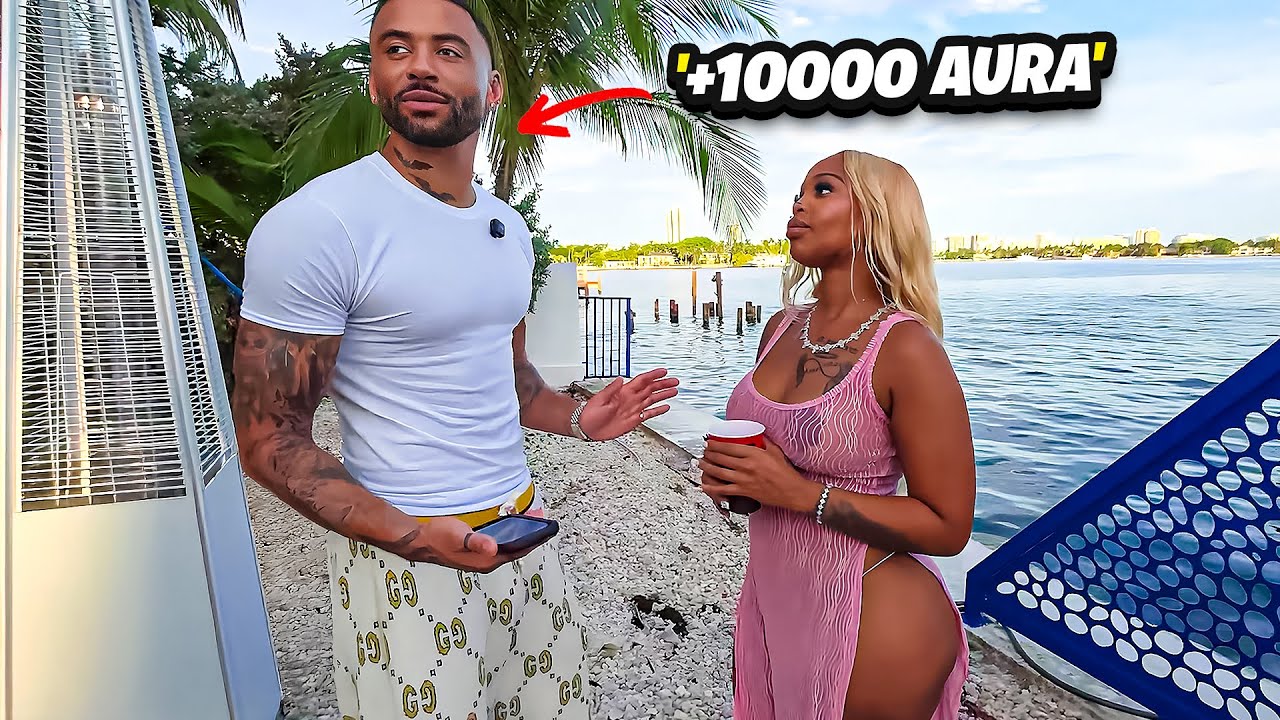 McQueen Pulled ALL The Baddies At Miami Pool Party...