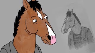 Dibujando a Bojack Horseman