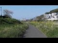香東川自転車道クロスバイク車載動画