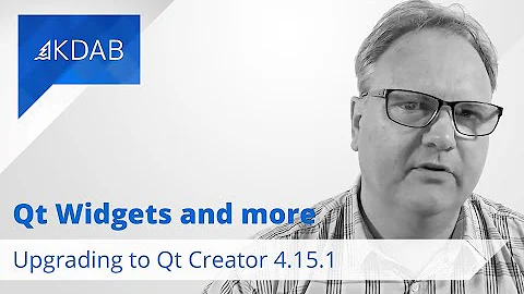 Upgrading to Qt creator 4.15.1