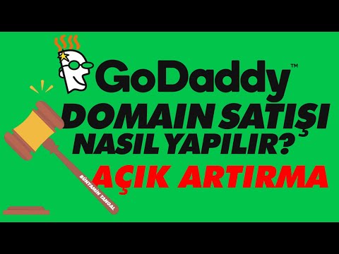 Video: GoDaddy'de nasıl açık artırma yaparım?