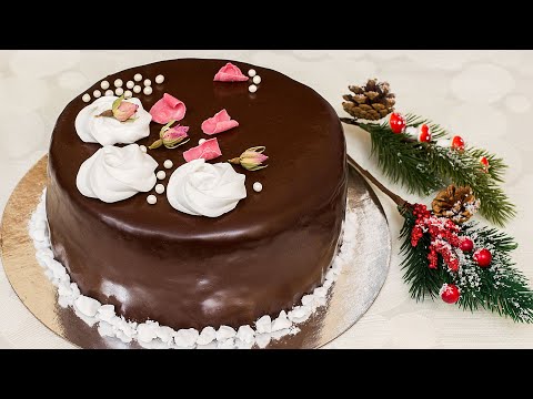 Волшебный Торт Безе с Шоколадным Кремом  Для любителей БЕЗЕ и ШОКОЛАДА! Gluten Free