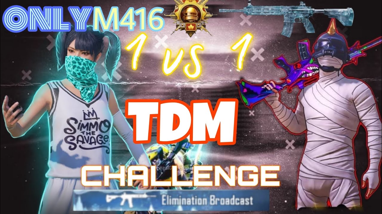 BGMI ||• ONLY M416 CHALLENGE 1V1 ||• ROAD TO 300 - YouTube