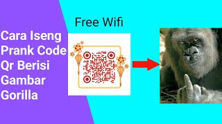 TUTORIAL QR CODE PRANK 🤩 Free WiFi Tapi Hasilnya Bikin Ngakak! 😂