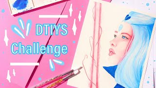 Completing Ross Draw`s DTIYS Challenge | Drawing Nima