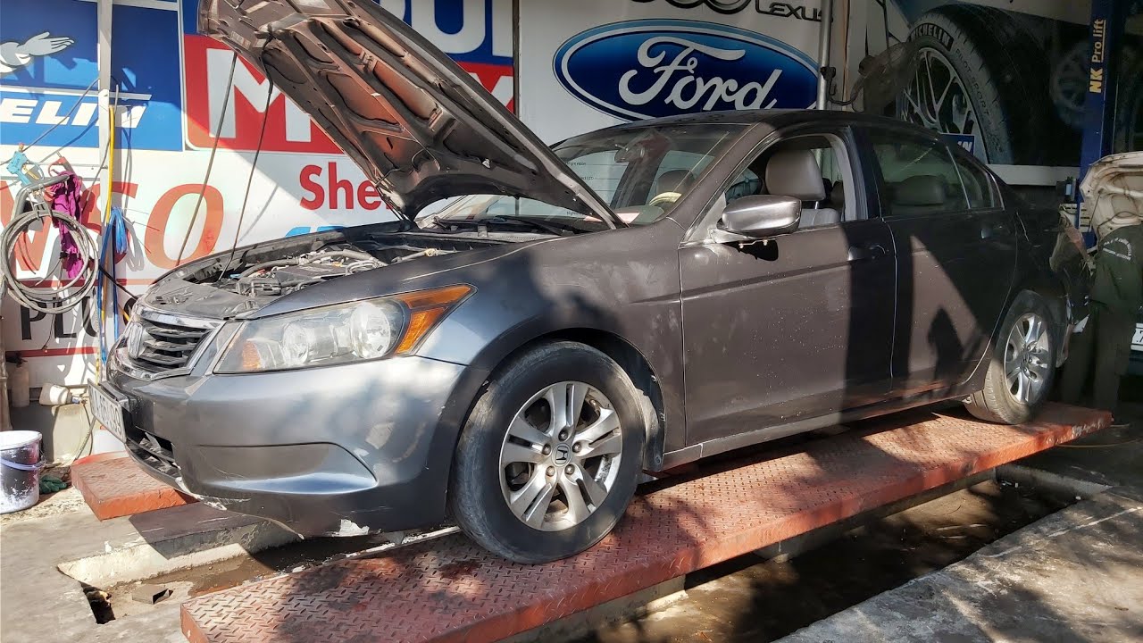 Đại tu máy Honda Accord phần cuối -  gara Cường Nguyễn