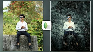 Snapseed Amazing Rain Effect Editing || Rain Photo editing ||SA EDITZ screenshot 5