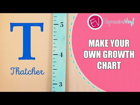 Cricut Vinyl Growth Chart