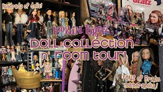 The Lookin' Bratz Doll Collection 'N' Room Tour! TONS of Bratz Memorabilia and Dolls!