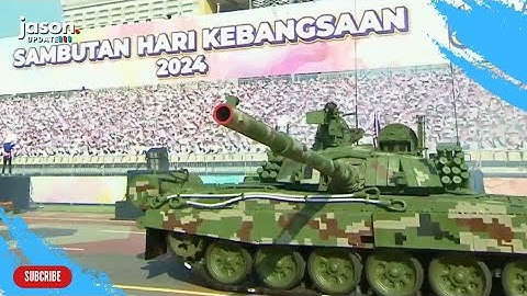 Kontinjen Angkatan Tentera Malaysia - Perbarisan & Perarakan Sambutan Hari Kebangsaan 2024