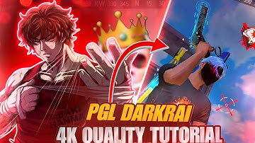 🔥Pgl Darkrai 4K Quality Tutorial Video 🎮 | Android & iOS 📱 & BEST YOUTUBE 🔴 VIDEO UPLOADING TRICKS 👿