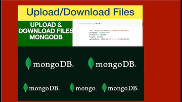 How to upload and download files TO/FROM MongoDB Using Python | Mongdb | GridFS MongoDB | Pymongo