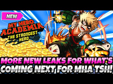 *MORE BRAND NEW LEAKS!?* NEW HINTS TOWARDS WHAT'S COMING FOR TSH! (My Hero Academia: Strongest Hero)