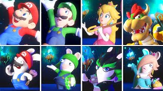Mario + Rabbids Sparks of Hope -  All Victory Animations
