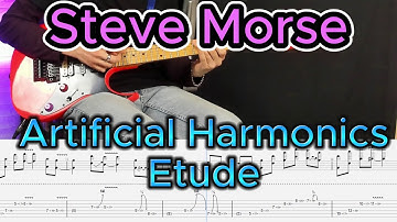 Steve Morse - Artificial Harmonics - Sometimes I Feel Like Screaming (Tabs and Backing Track)