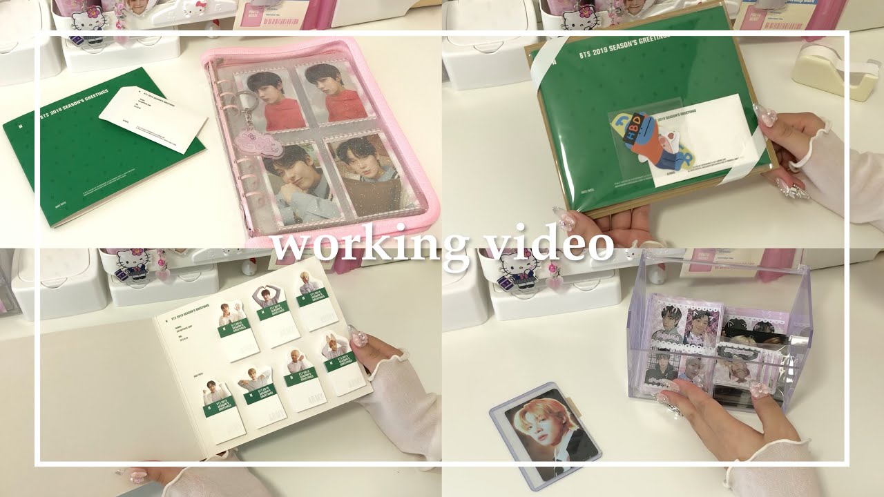 ［ 作業動画 ］kpopオタクの梱包動画✉️✴︎ /bts / enhypen